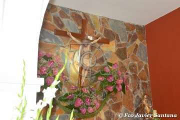 La Breña procesiona a sus patronos con la polémica de la gala Drag Queen aún latente (Foto Francisco Javier Santana)